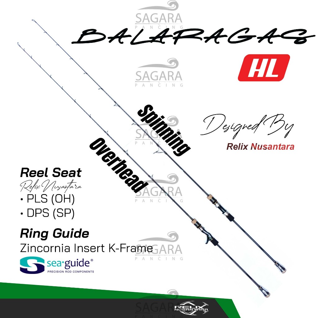 Joran Relix Nusantara Bala Ragas HL | Joran Jigging | Joran Slow Jigging