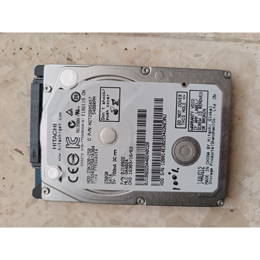 hardisk laptop internal