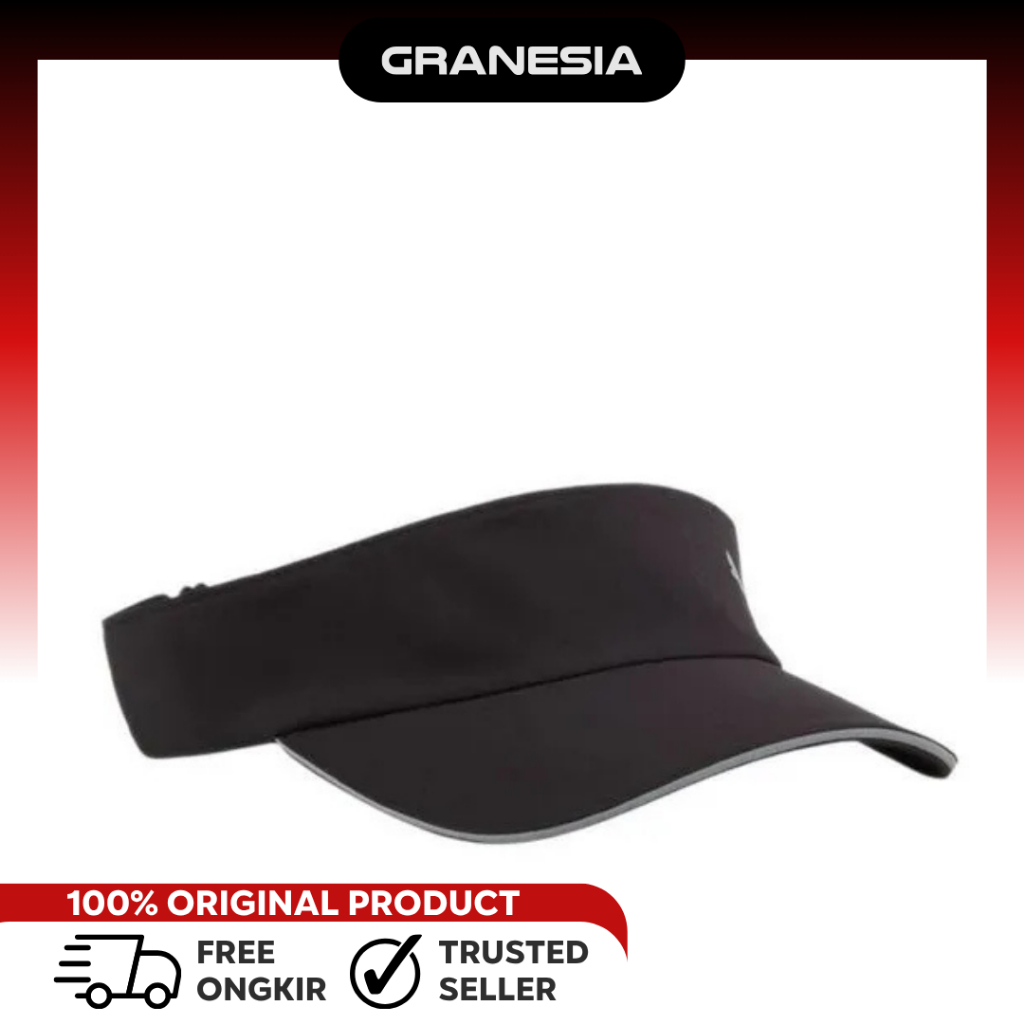 Topi Olahraga Puma RUNNING Visor Unisex Running Caps | Topi Olahraga Golf Pria Wanita