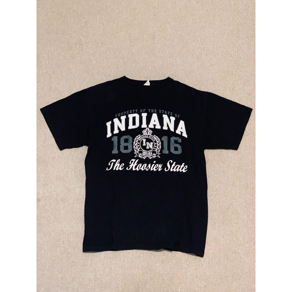 kaos indiana tag anvil hitam