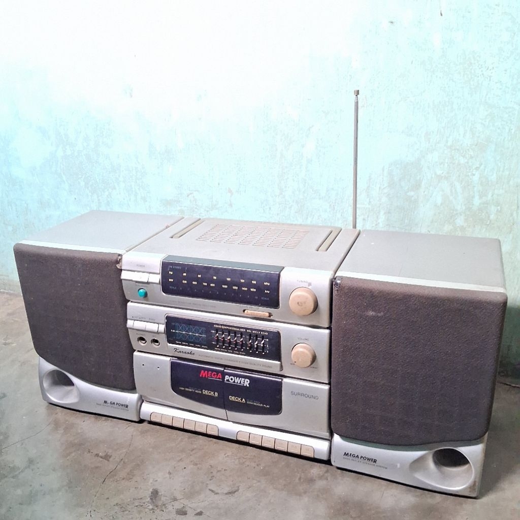 Polytron Mega Power rusak radio tape