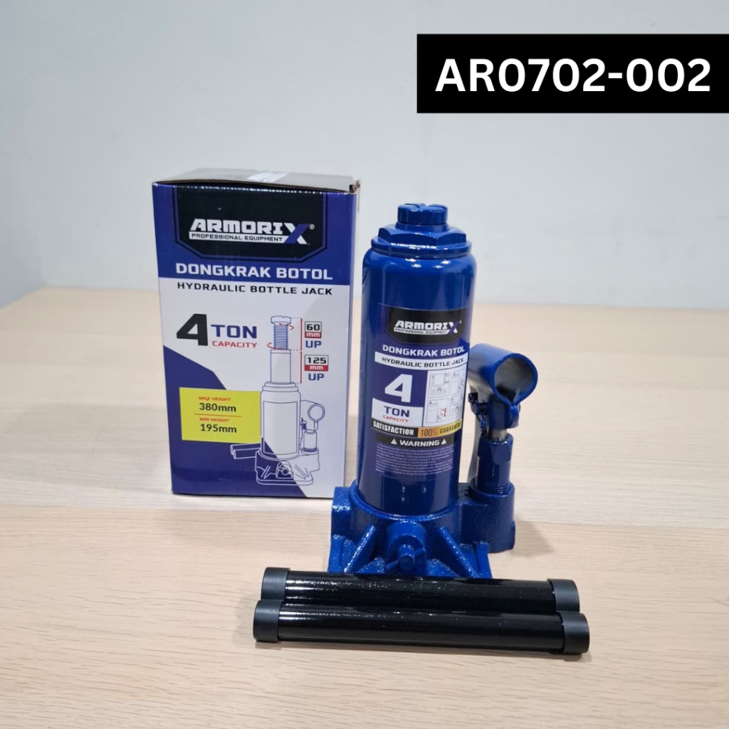 ARMORIX BOTTLE JACK / DONGKRAK BOTOL HIDROLIK 4 TON