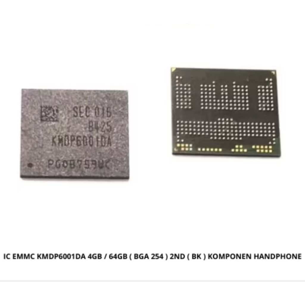 Ic Emmc Emcp Samsung KMDP6001DA KMDP Clean RPMB Tested