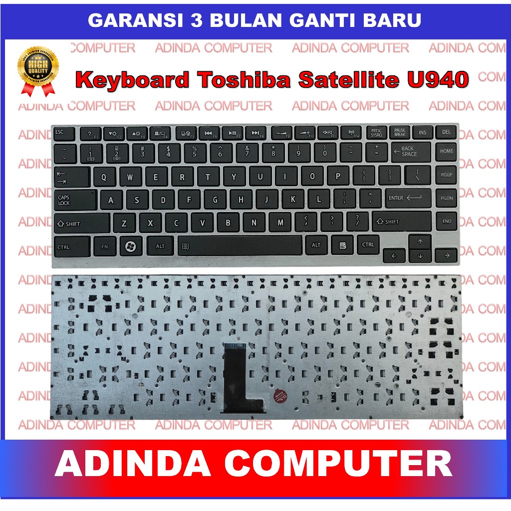 Keyboard Toshiba Satellite Portege U940 U845 U920 U920t U925 U930 Z935