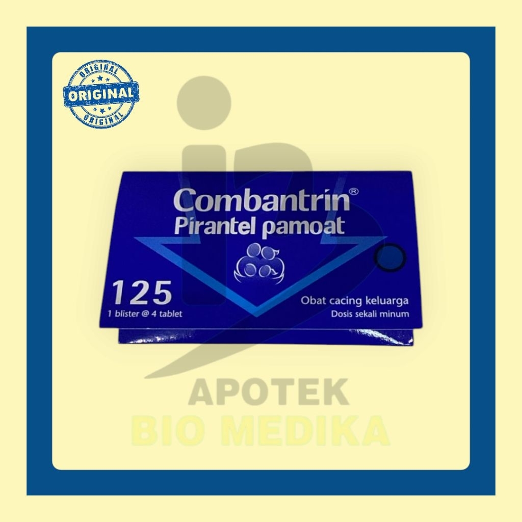 COMBANTRIN 125NG OBAT CACINGAN DEWASA