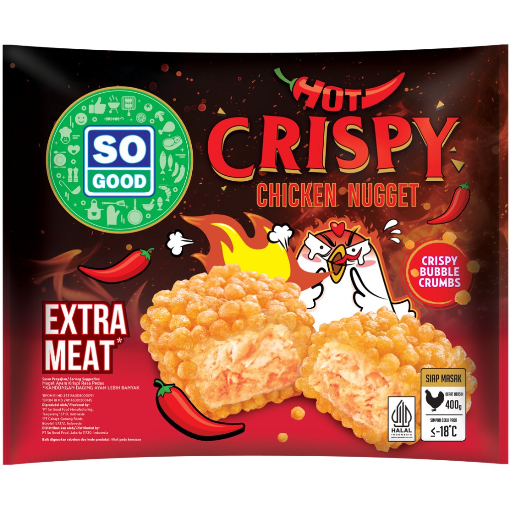 SO GOOD  HOT CRISPY NUGGET 400GR
