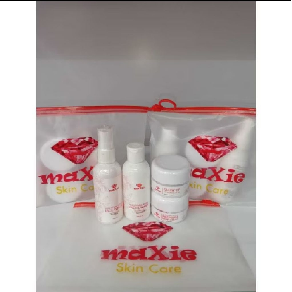 MAXIE GLOW SKINCARE / WAJAH MAXIE GLOW ORIGINAL cream pencerah wajah pemutih