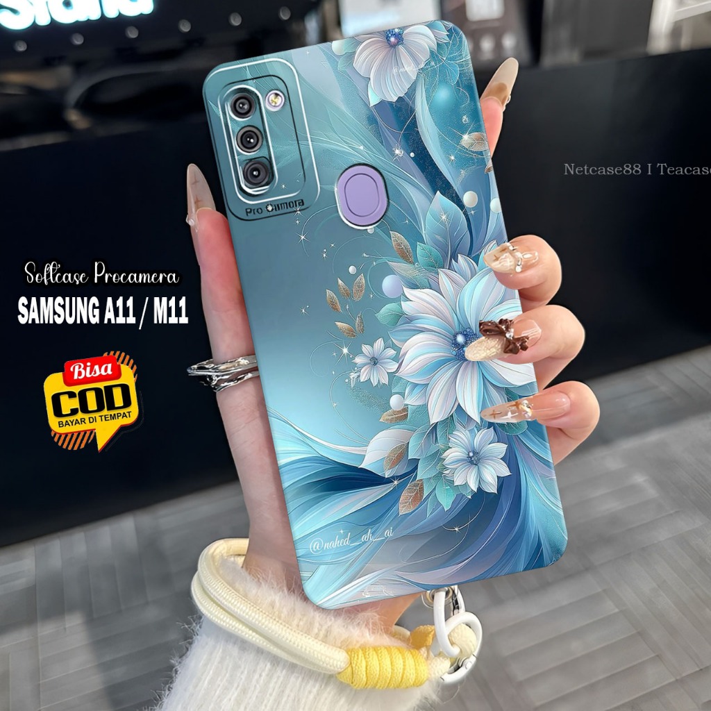 Softcase Samsung A11 / M11 Terbaru - Case Procamera Samsung Aksesories Tpu Silikon Lentur Fashion Ca