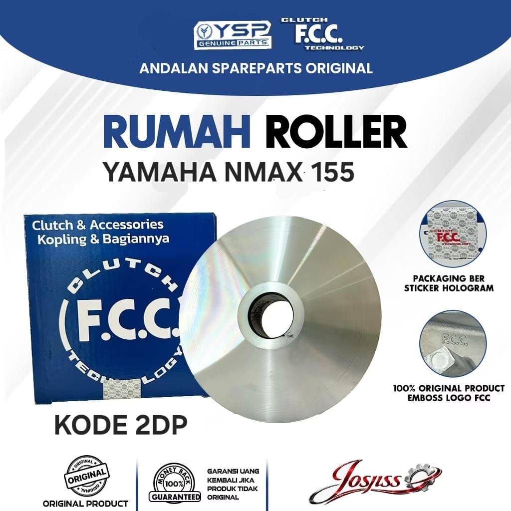 RUMAH ROLLER ONLY FCC NMAX 155 (2DP) ORIGINAL FCC YSP