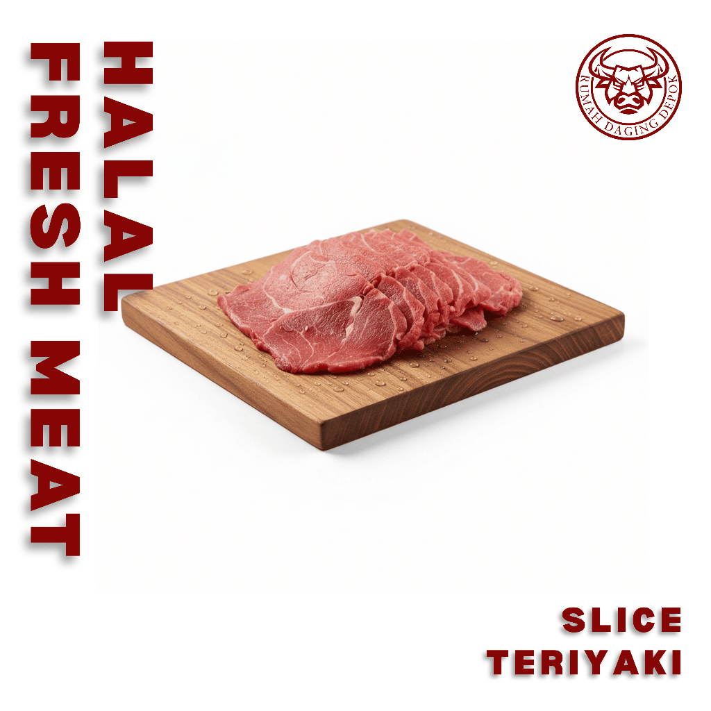 [Rumah Daging Depok] Daging Sapi/Slice Teriyaki | 500g/1000g