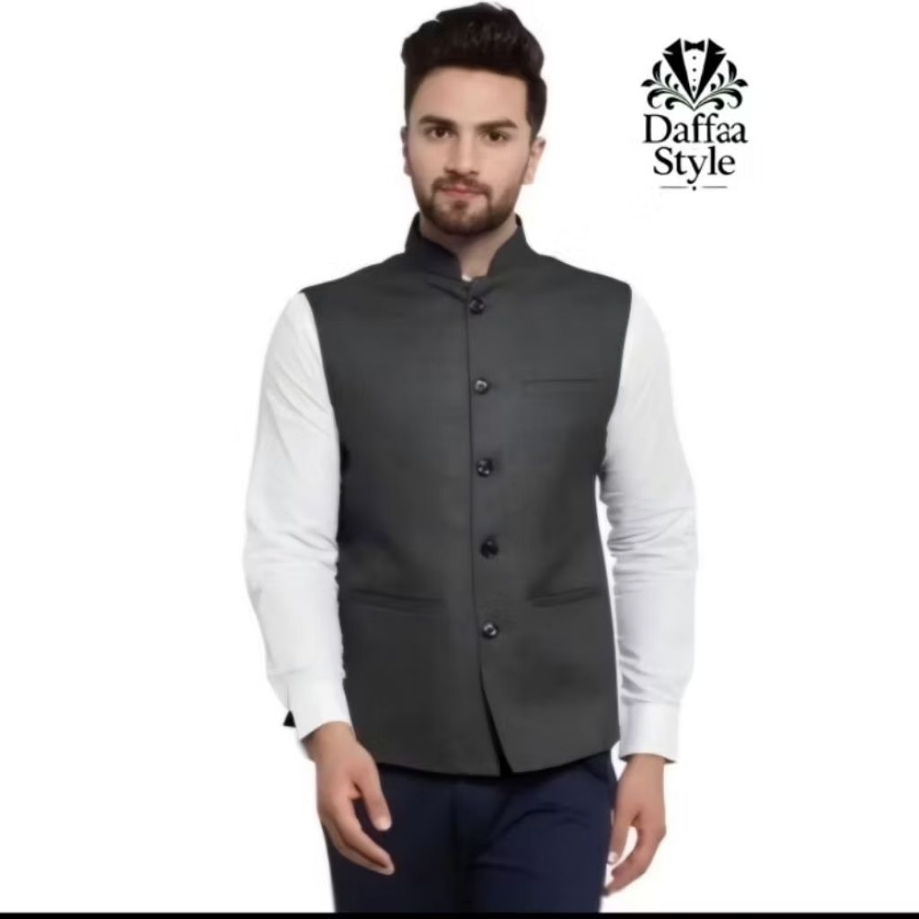 rompi mandarin pria/ rompi muslim pakistan