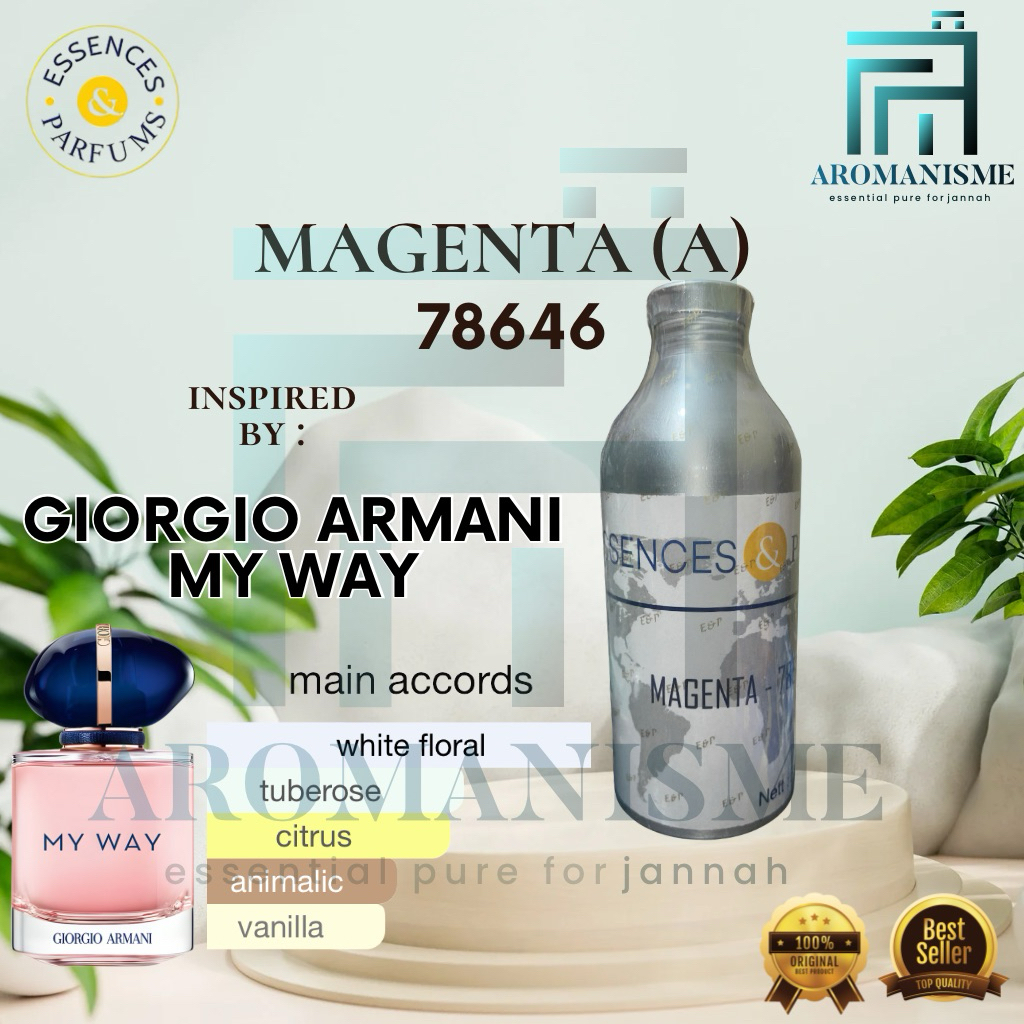 Bibit Parfum May Wey G.A By Essences Magenta Grade A 50ml / 100ml