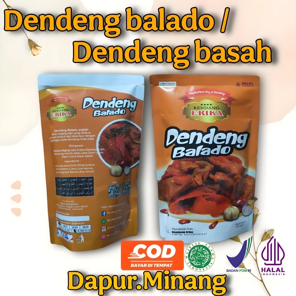 Dendeng Balado / Dendeng Basah / Dendeng Erika