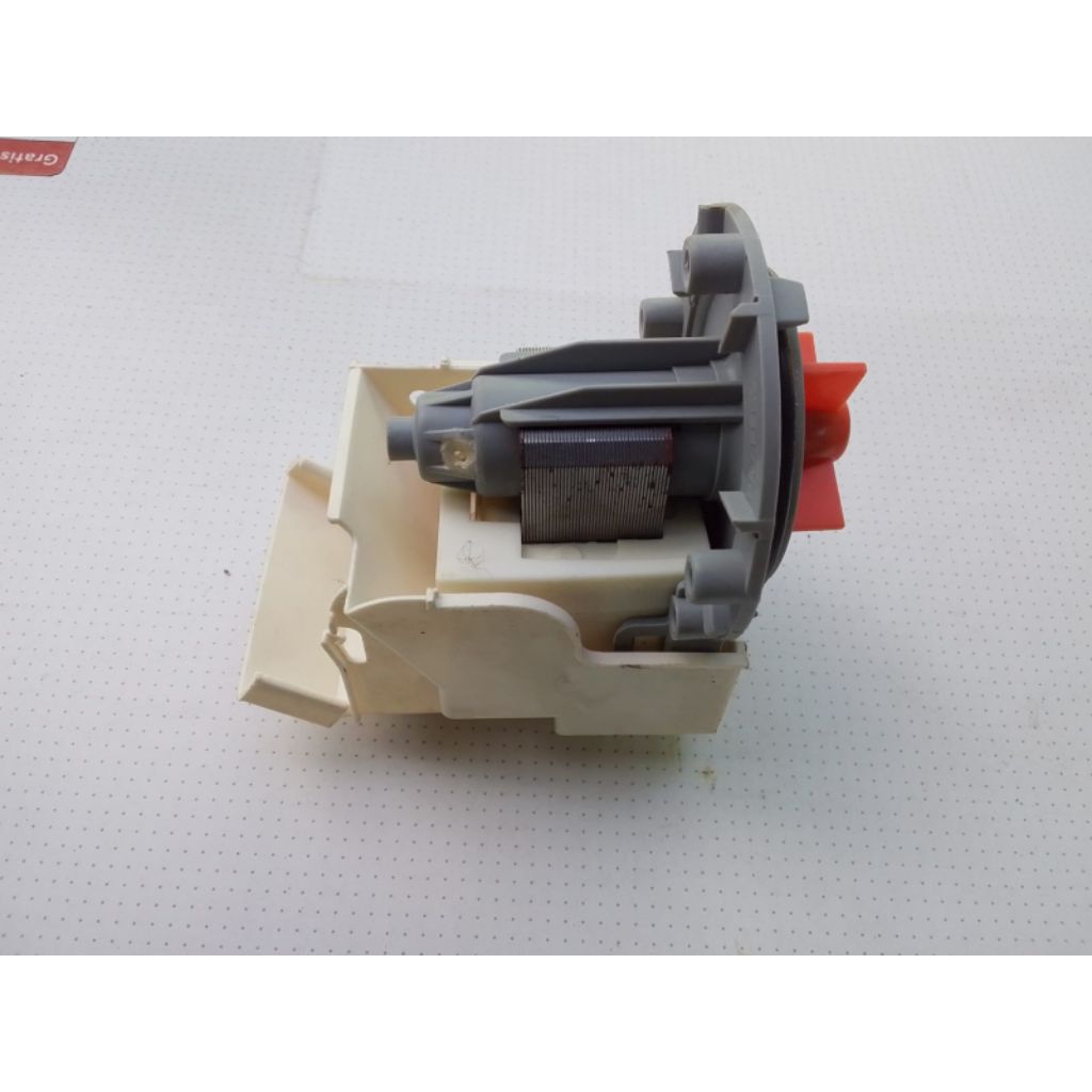 MOTOR DRAIN DC31-30008D220-240V 50Hz 3000r/min CL.155
0,25A 30W/15W
MESIN CUCI SAMSUNG FRONT LOADING