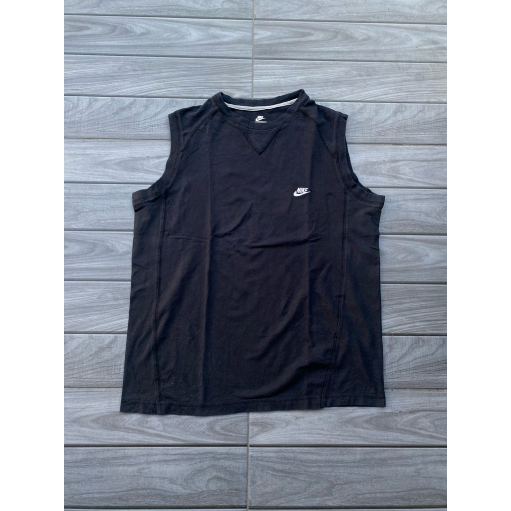 tank top n1ke vintage y2k black