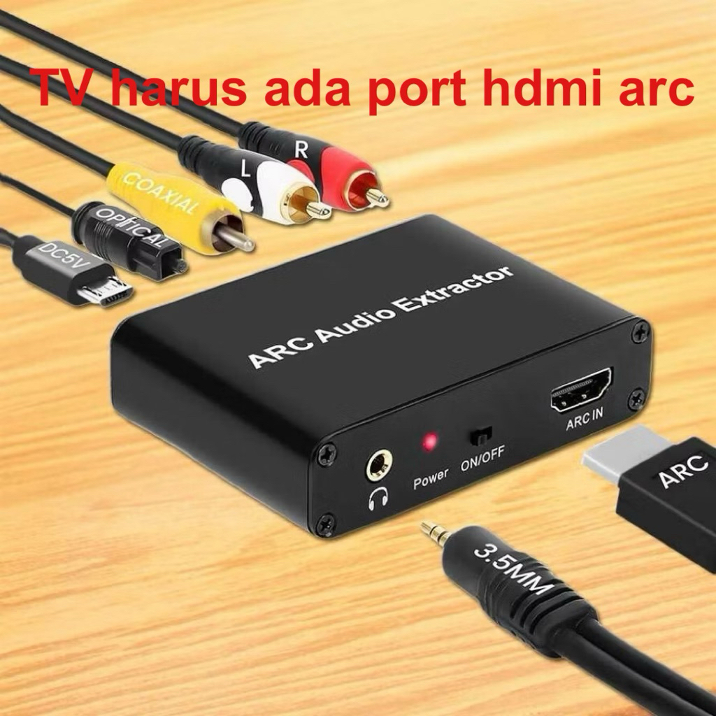hdmi to rca analog coaxial spdif audio extractor digital hdmi arc - AY80