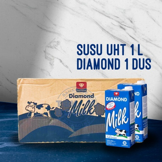 Susu Diamond 1 Karton | Diamond UHT 1 Dus | GROSIR TERMURAH!!!