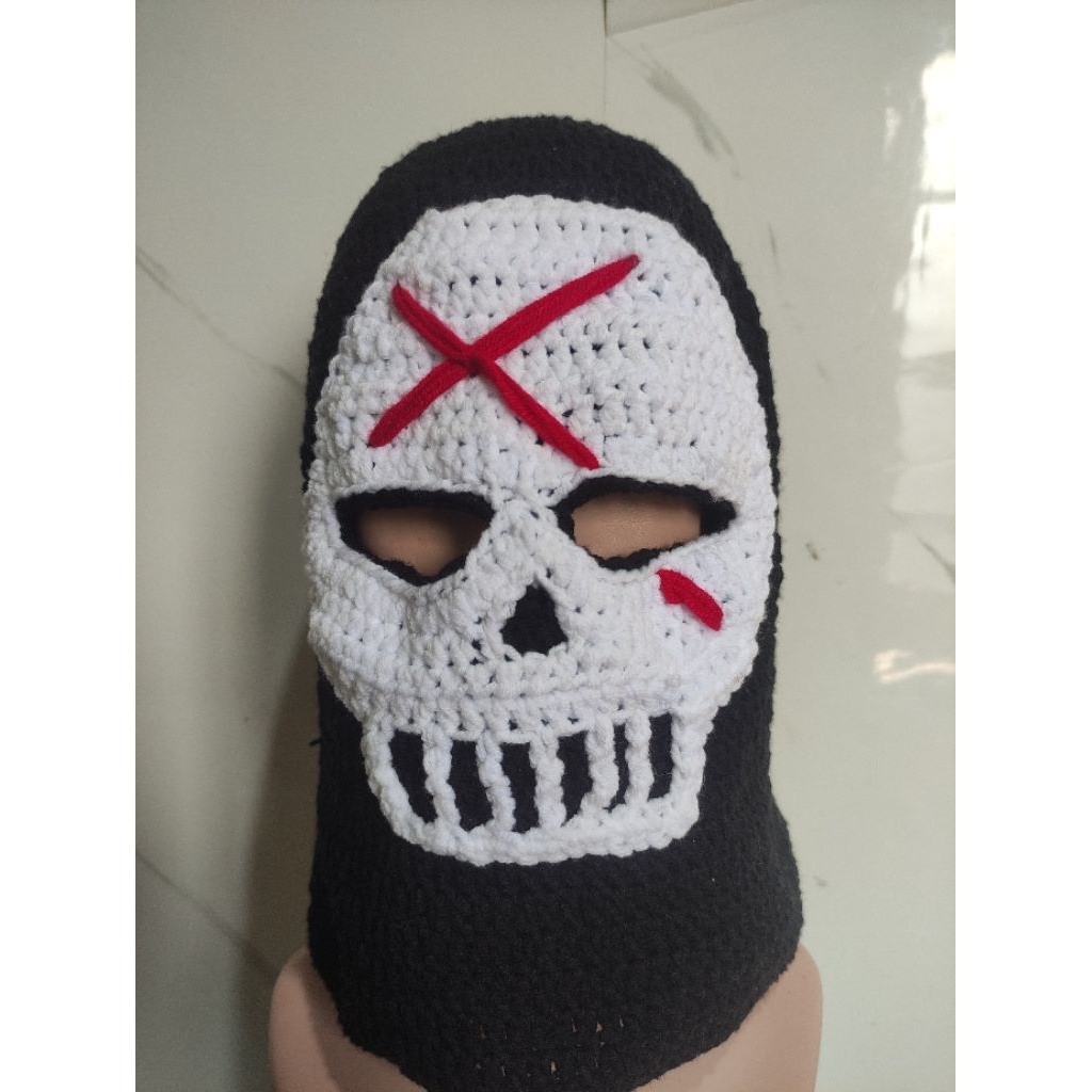 balaclava custom  rajut
