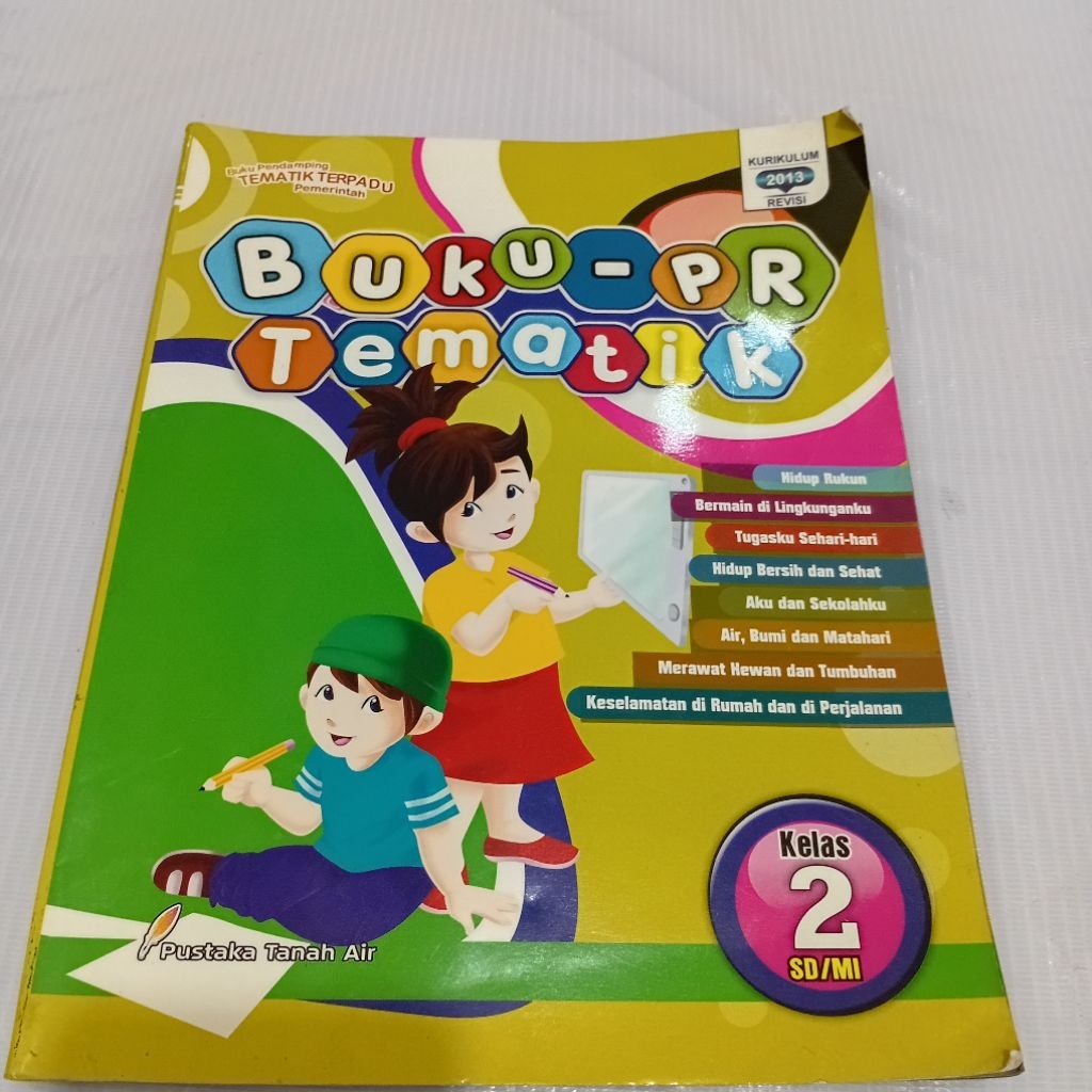 BUKU PR TEMATIK KELAS 2 SD KURIKULUM 2013 REVISI