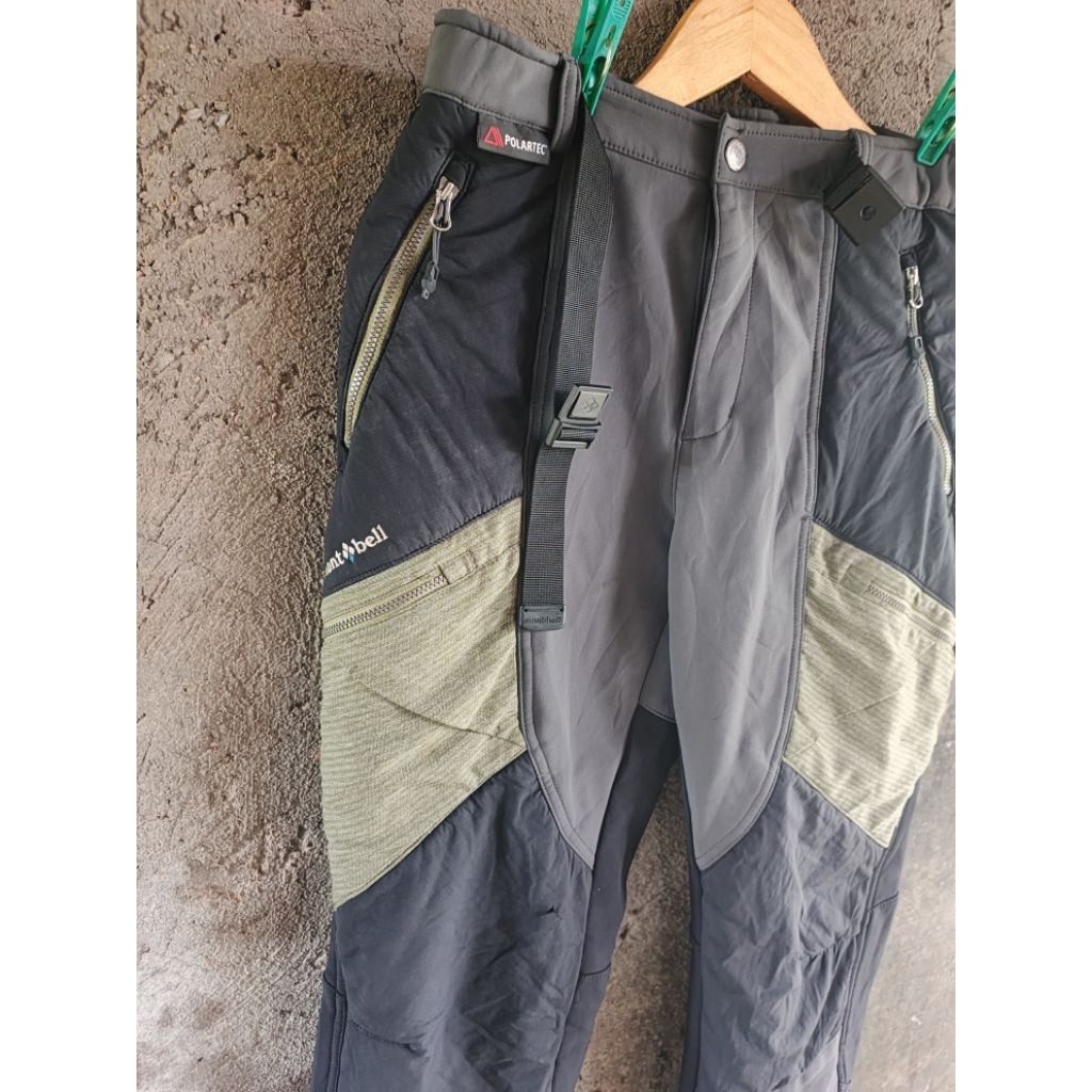 celana softshell montbell