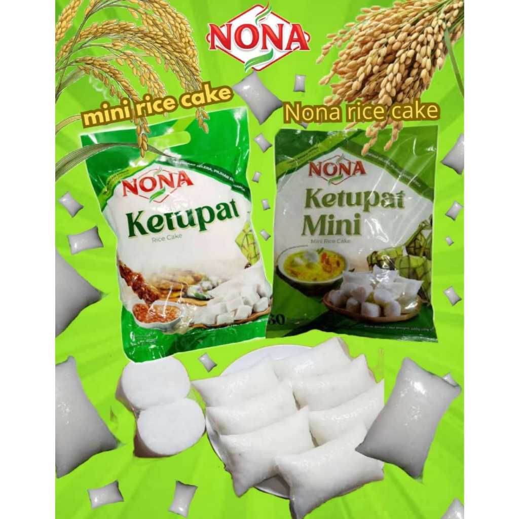 Ketupat Mini Instant - Nona Ketupat Mini - Mini Rice Cake
