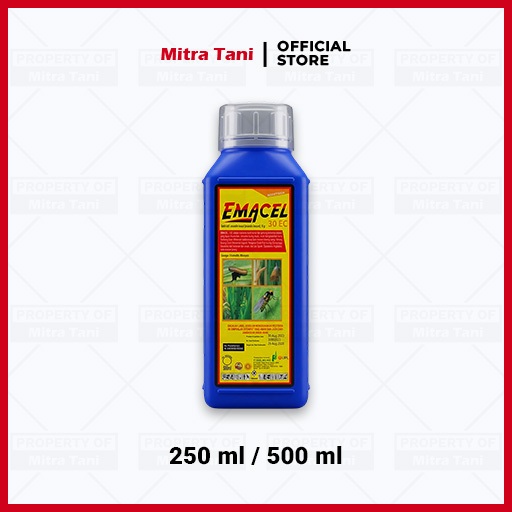 EMACEL 30 EC Insektisida Pembasmi Ulat Grayak Original 250 ML atau 500 ML