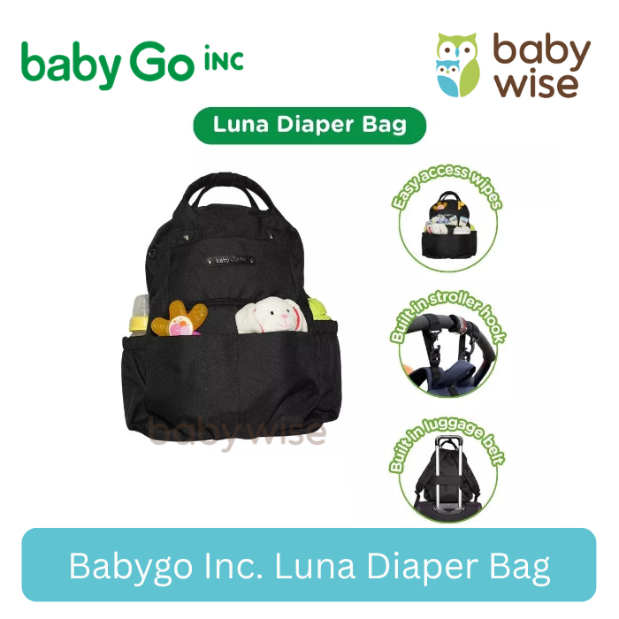 Babygo Inc. Luna Diaper Bag