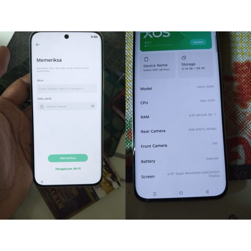 UNLOCK INFINIX/TECNO/ITEL ID (bukan jual hp)