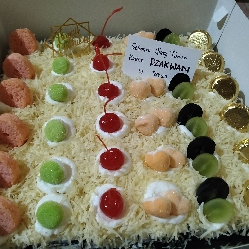 brownies potong & kue ultah