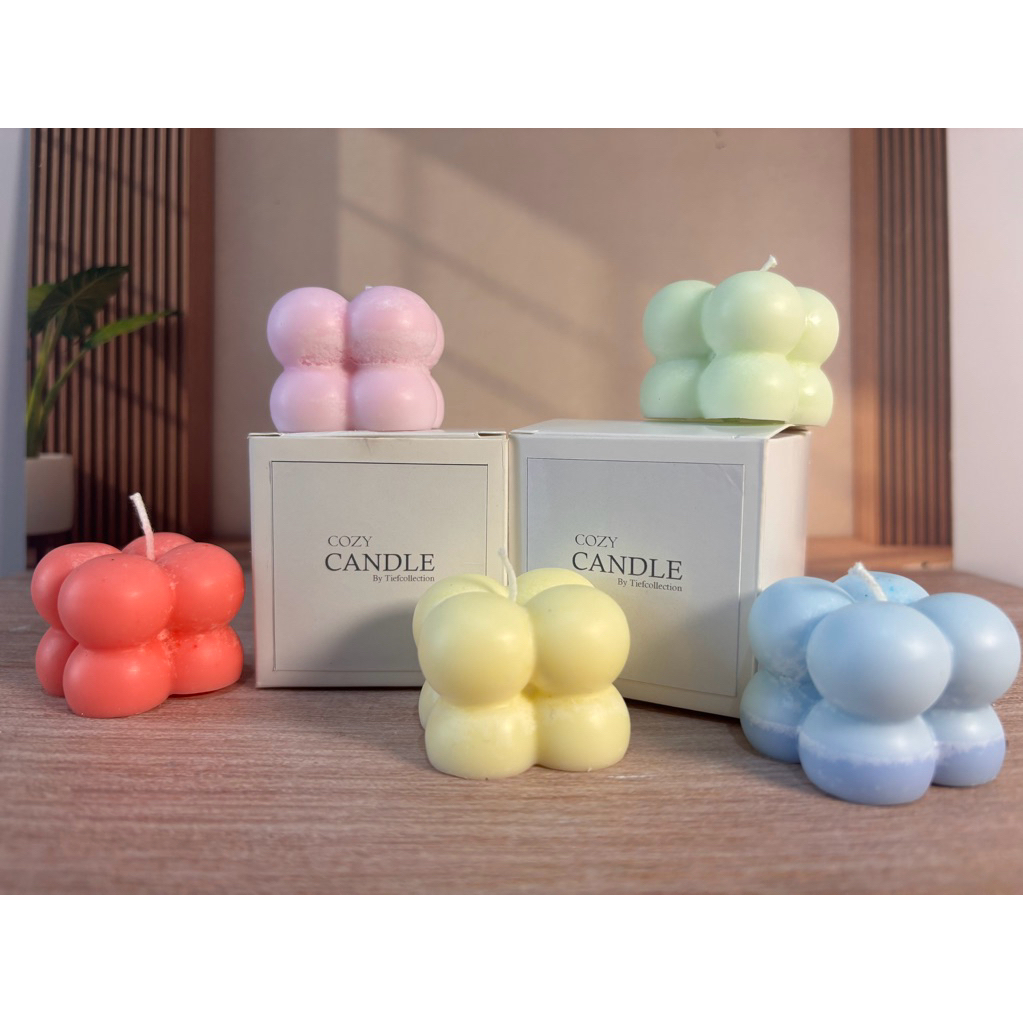 LILIN BUBBLE / LILIN AESTETHIC / LILIN AROMATERAPI / SOUVENIR LILIN / SOUVENIR PERNIKAHAN