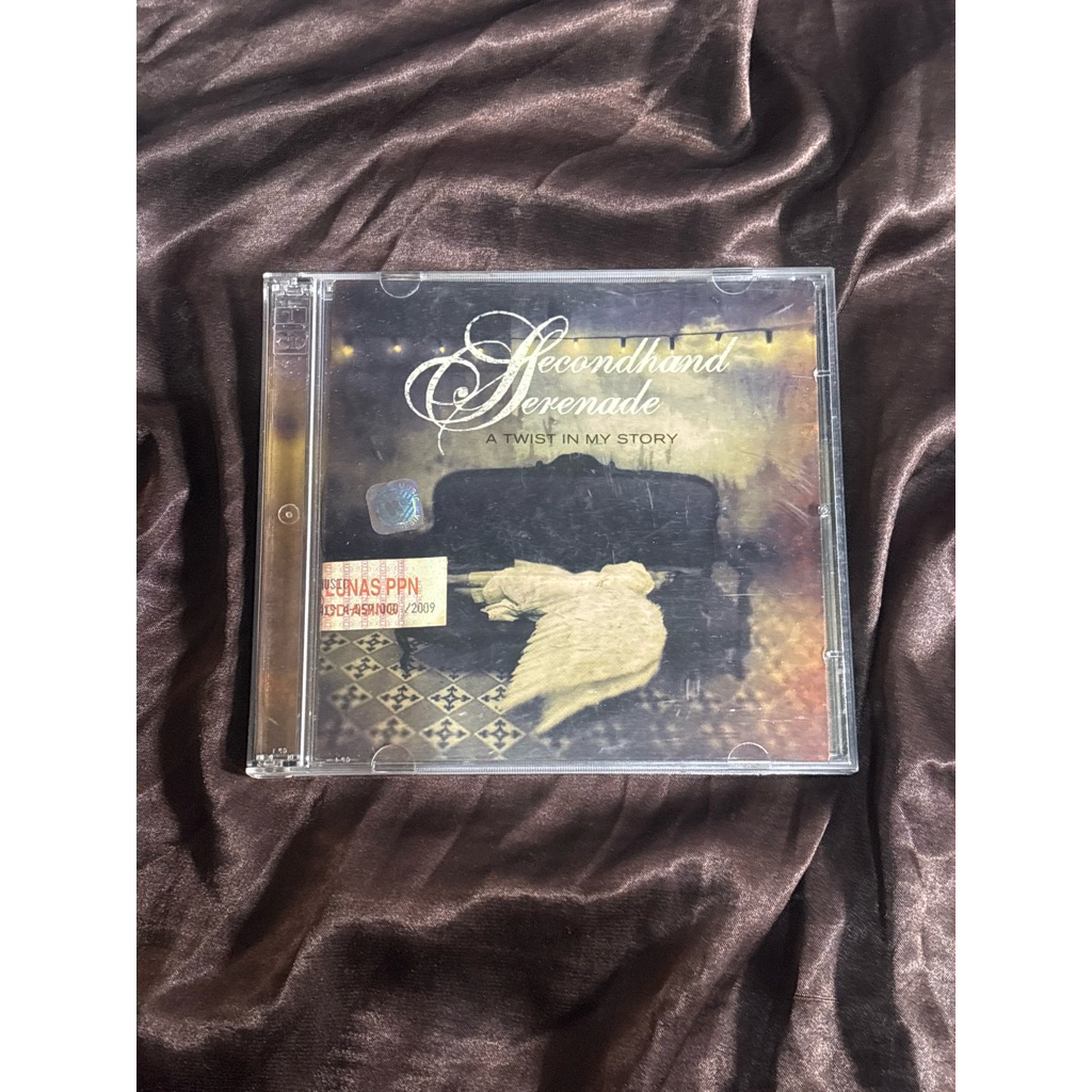 CD ALBUM SECONDHAND SERENADE A TWIST IN MY STORY ORIGINAL