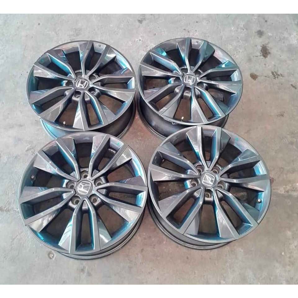 VELG MOBIL BEKAS ORIGINAL HONDA HRV RS RING 18X7.5 H5X114.3 ET50 GREY