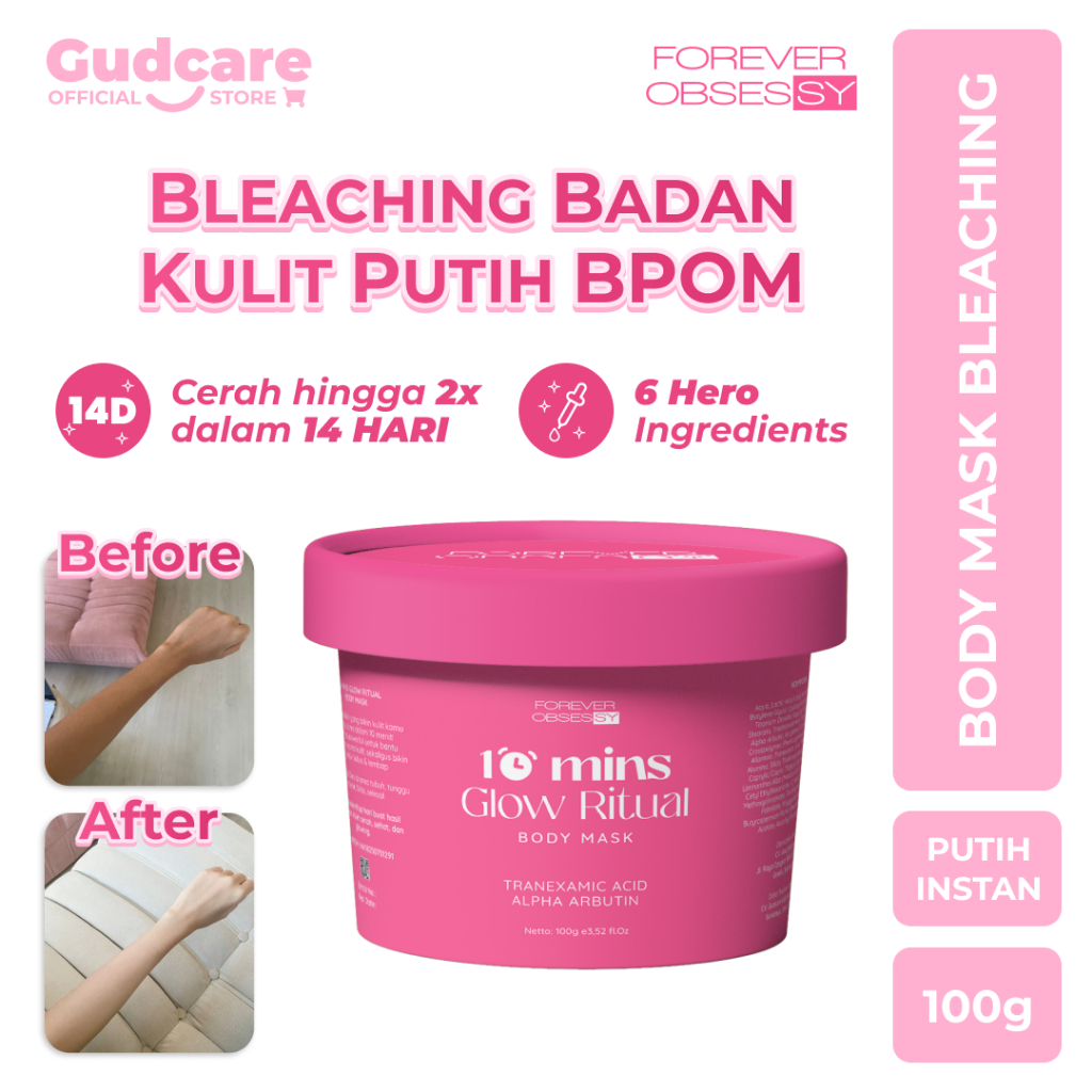 Bleaching Pemutih Badan BPOM | Booster Racikan Ampuh Mencerahkan Secara Instan | Forever Obsessy - 1