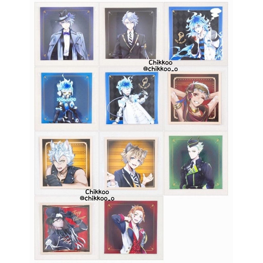 Twisted Wonderland Dorm, School Uniform, Lab Coat, Halloween Square Photo Collection Big Card