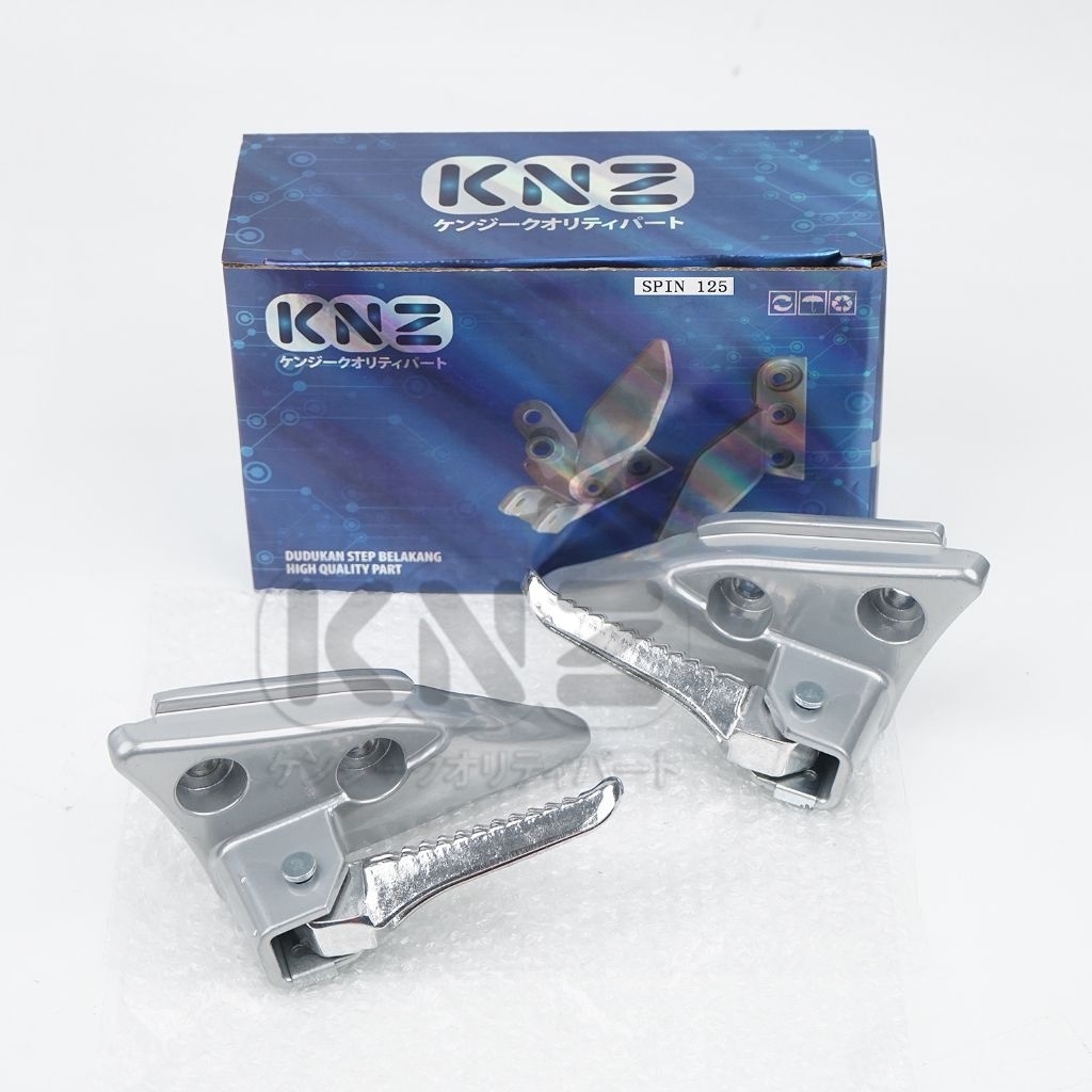 DUDUKAN STEP BELAKANG + FOOT STEP SPIN 125 KNZ