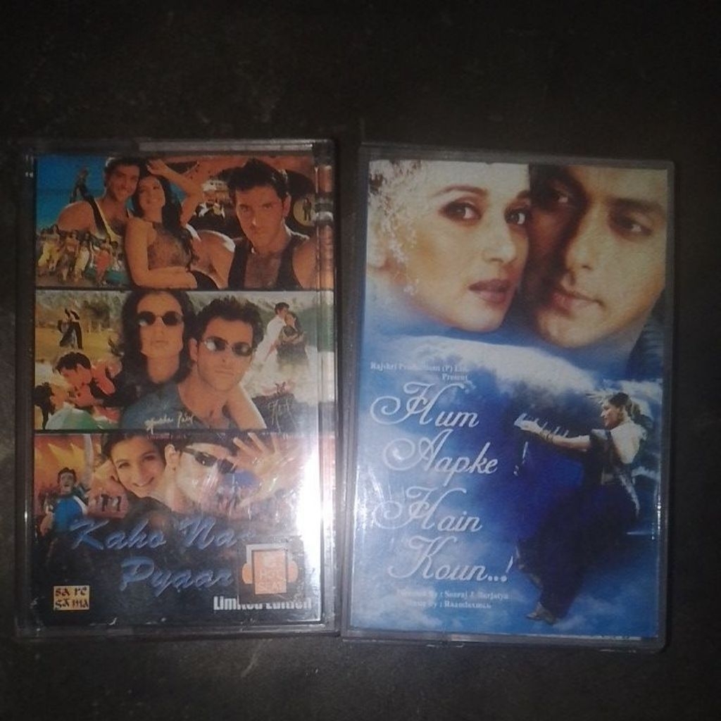 kaset India 2 produk Kaho Naa Pyaar Hai dan Hum apke Hain koun