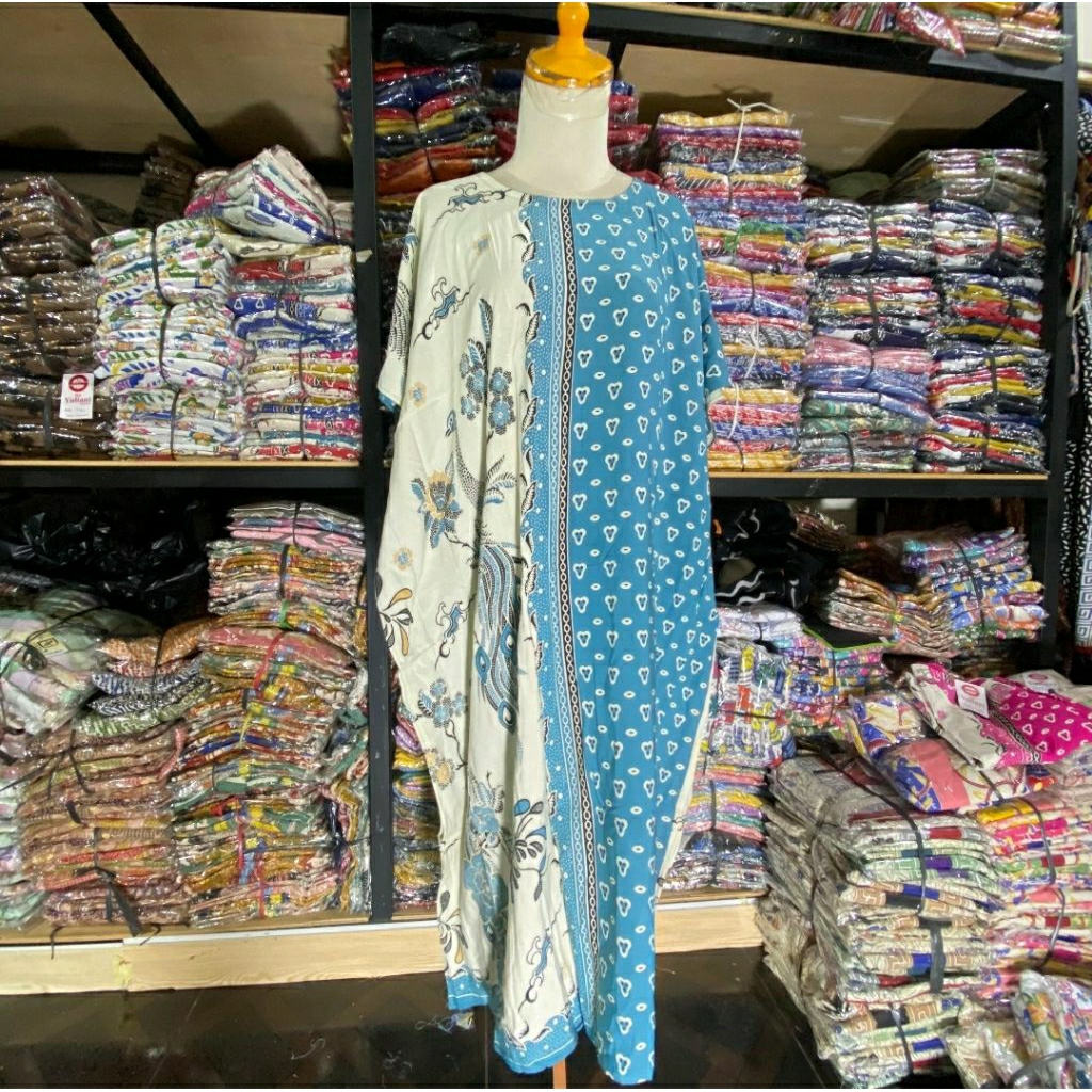 ( Daster ika yuliani ) MERAK JUMPUTAN Daster Ld 150 cm daster kelelawar jumbo daster kekinian terbar