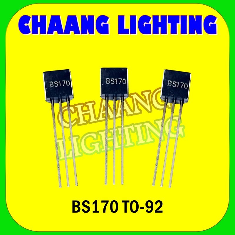 BS170 BS 170 N-CHANNEL TRANSISTOR MOSFET BS170 TO-92