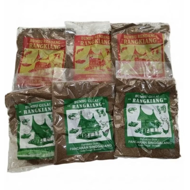 Rangkiang Bumbu Rendang dan Gulai bubuk Asli padang bumbu instant