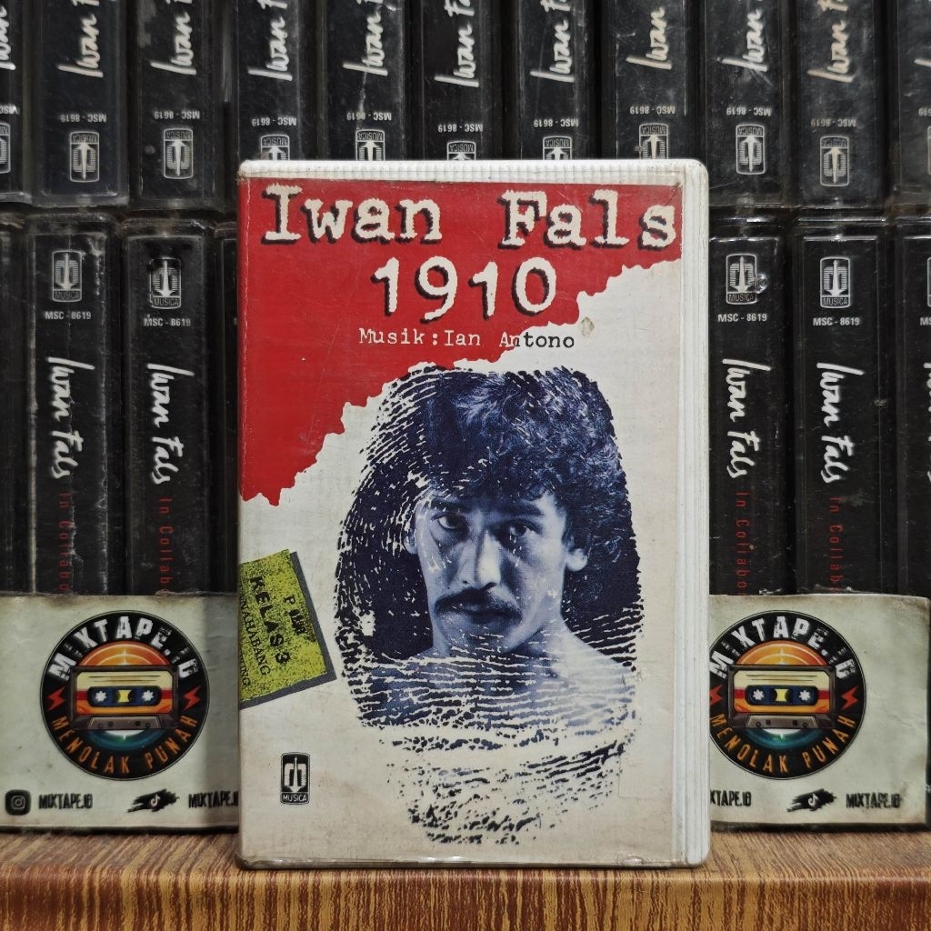 Kaset - Iwan Fals - 1910 - Radio Tape - Kaset Pita - Radio - Pemutar Kaset - Retro - Classic - Casse