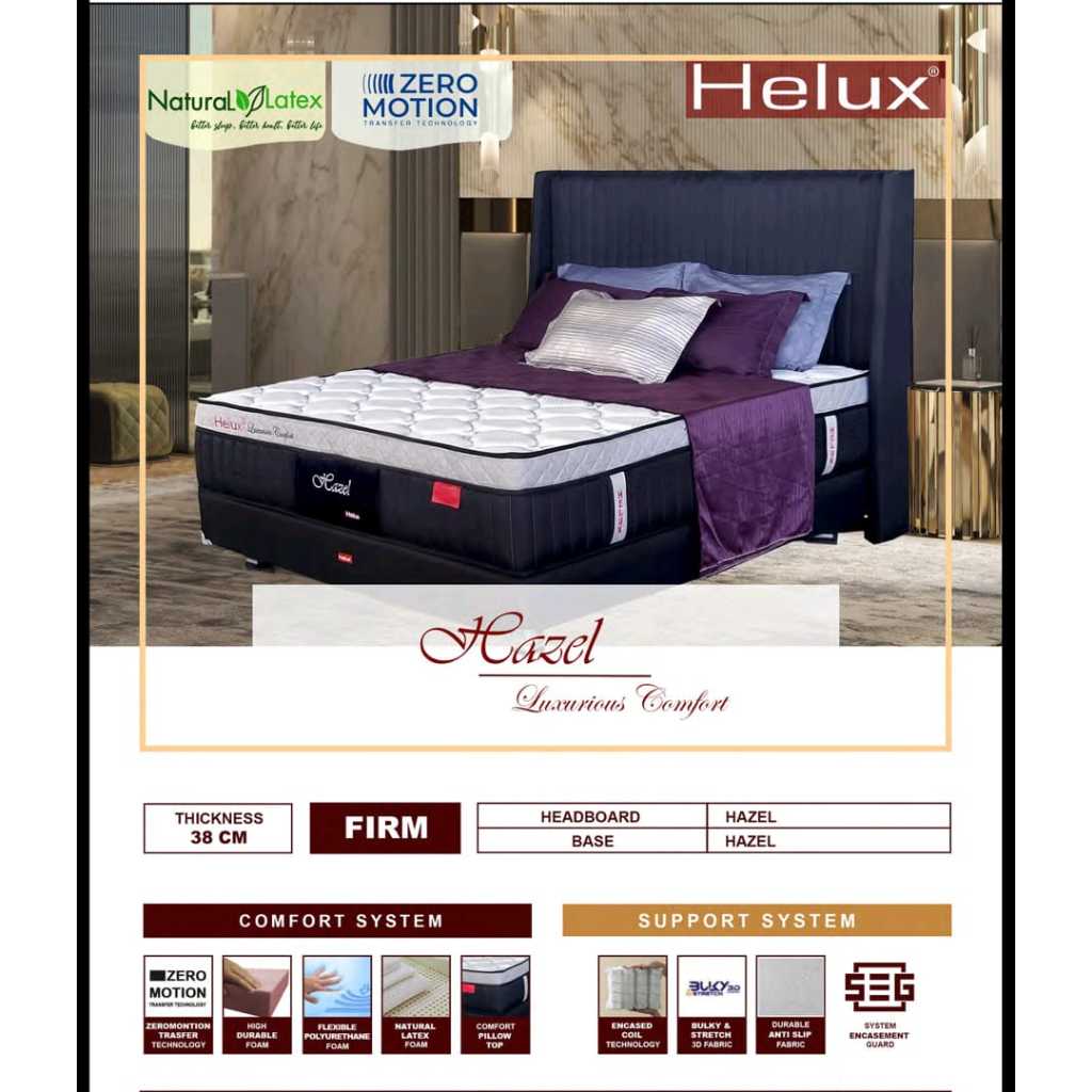 Matras Helux Hazel |  Matras Kasur Helux Ocean Murah Palembang