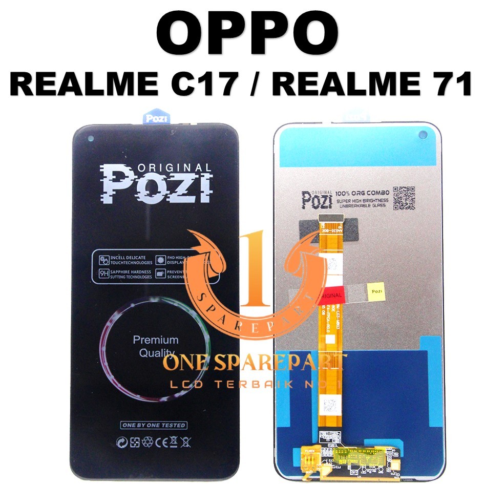 LCD TOUCHSCREEN REALME C17 / REALME 71 COMPLETE ORIGINAL 1 SET 100%