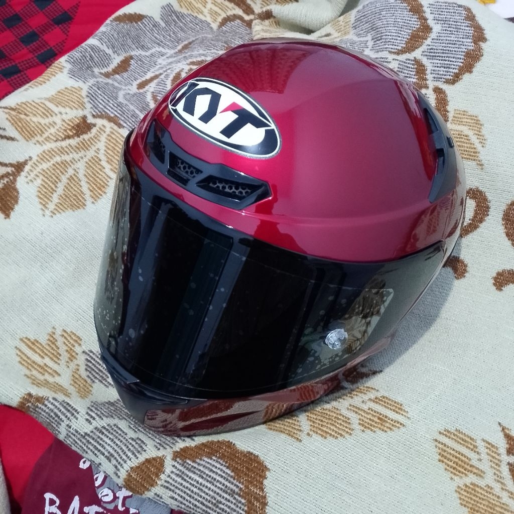 Kyt tt course second maroon seperti baru