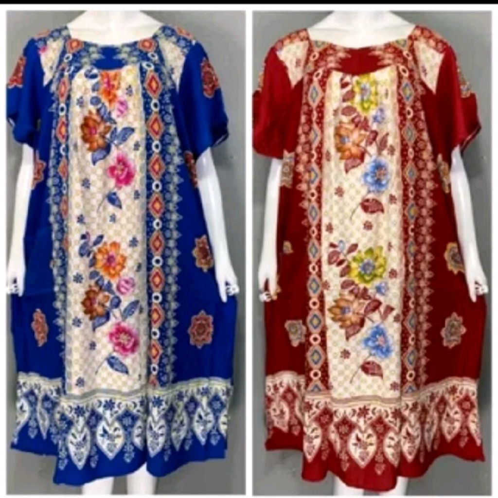 Daster Hengky Sikak Jumbo LD 150 baju tidur Daster Big size