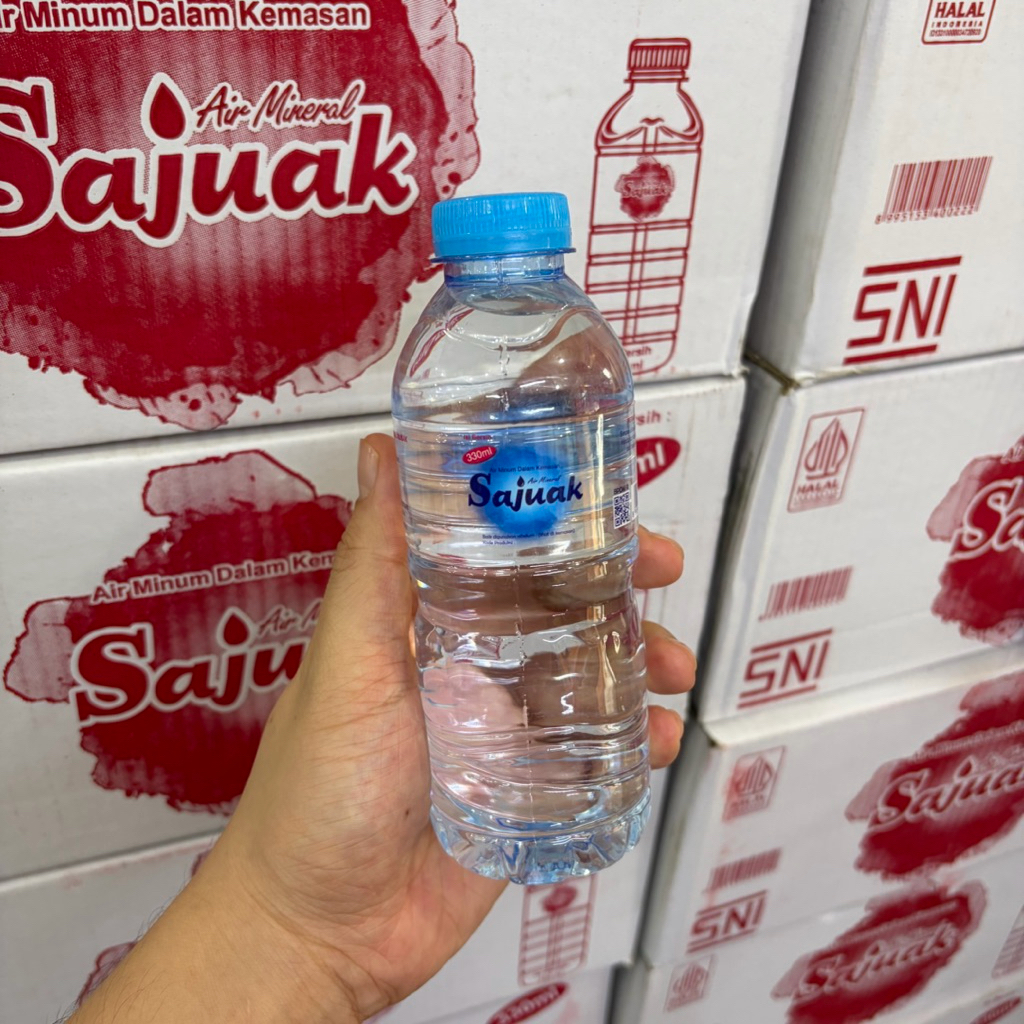 AIR MINERAL SAJUAK 330ml AIR MINUM ISI 24 | Air Putih Minuman Botol