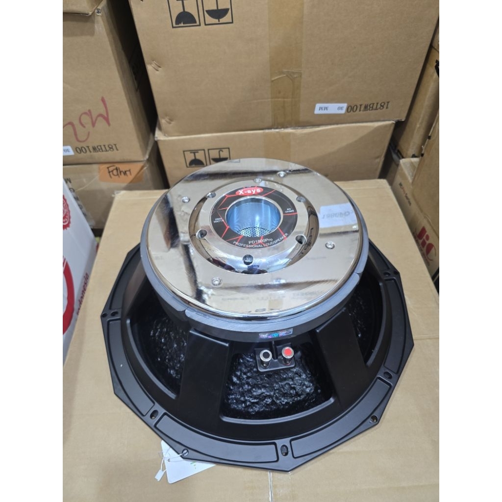 Speaker 18 inch Xsys Pd 1800 Pro Coil 5 inc Original Subwoofer 18 inch X-sys PD 1800 Pro