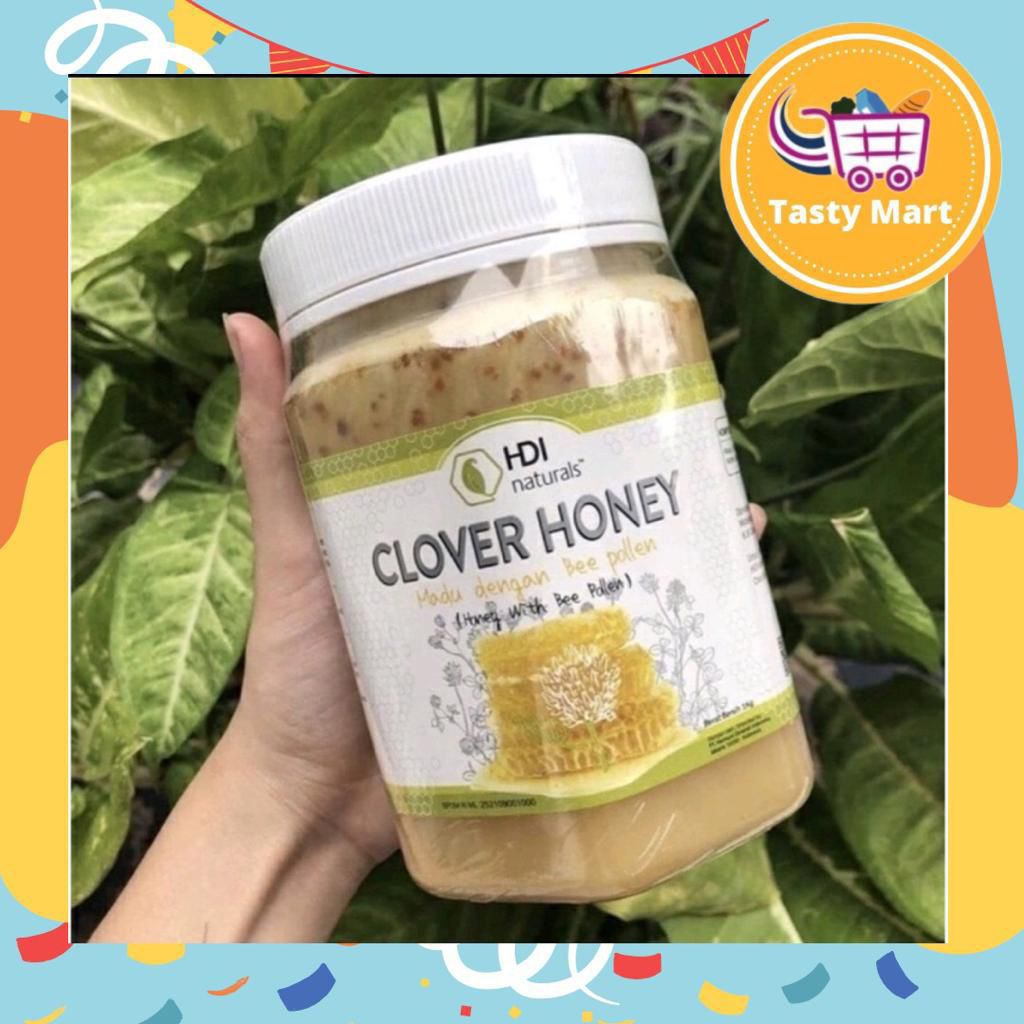 PROMO CLOVER HONEY HDI 1kg exp 2029 free sendok kayu