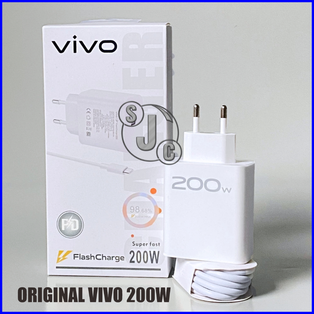 Charger Casan VIVO 200W Original TYPE C TO C / Charger VIVO Original