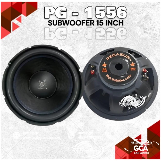 Subwoofer 15 Inch Pegasus PG-1556 Double Coil Pegasus 15" PG 1556