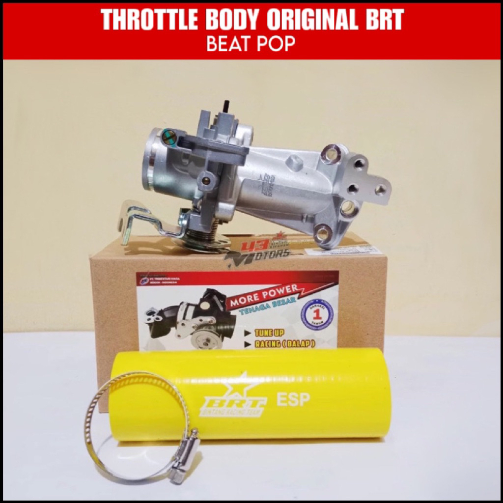 THROTTLE BODY BRT & VELOCITY BANANA BEAT POP/FI/ESP